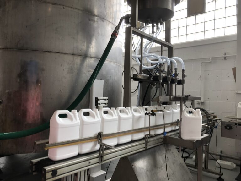 Disinfectant Filling Line