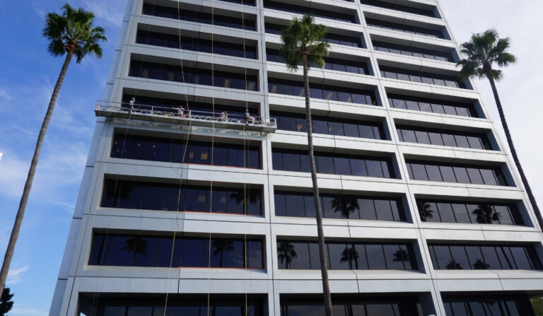 Action shot of 610 Newport Beach Building