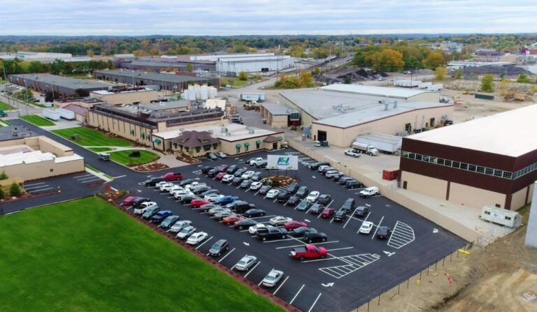 APV Facility Drone Shot exterior