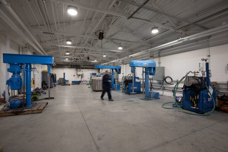 Horizontal mill room at APV Horizontal mill room at APV