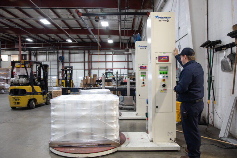 Weighing finished goods Weighing finished goods