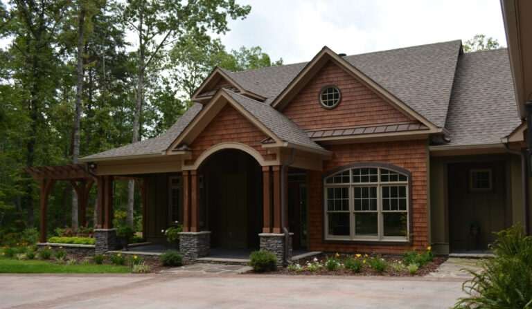 brown color siding from Derby Products' Beach House Shake