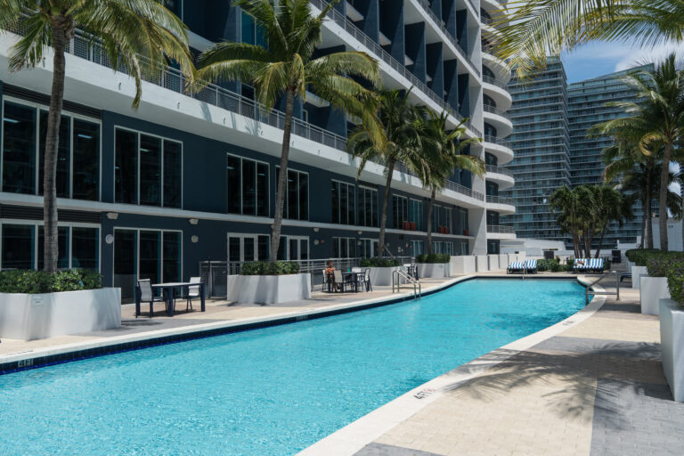 Pool area
